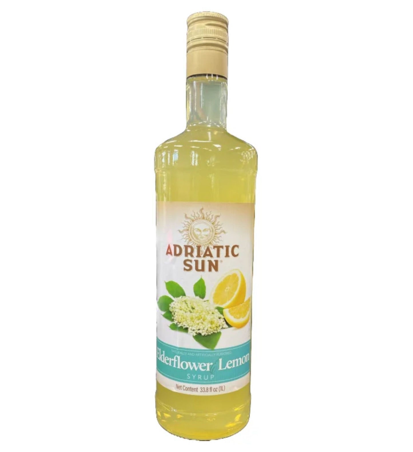 ADRIATIC SUN Elderflower & Lemon Syrup 1L