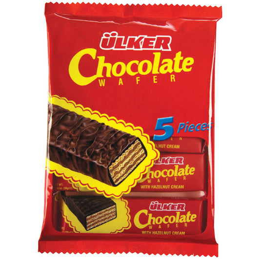 ULKER Chocolate Wafer 190g (5 in 1)Gofret