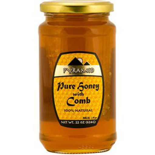 PYRAMID Pure Honey w/Comb 453g