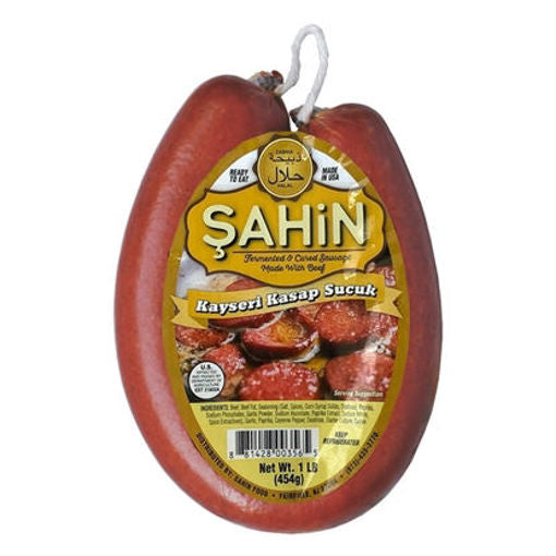 SAHIN Butcher Style Mild Sucuk (Kasap Sucuk)  454g