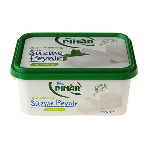 PINAR Double Cream White Cheese (Suzme Peynir) - 250  Net Drained Weight
