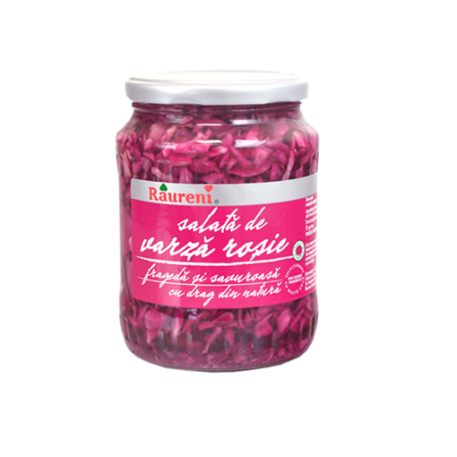RAURENI Varza Rosie (Pickled Red Cabbage) 680g