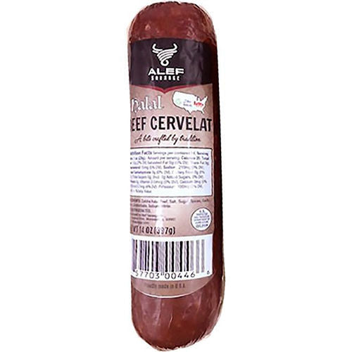 ALEF Halal Beef Cervelat 397g