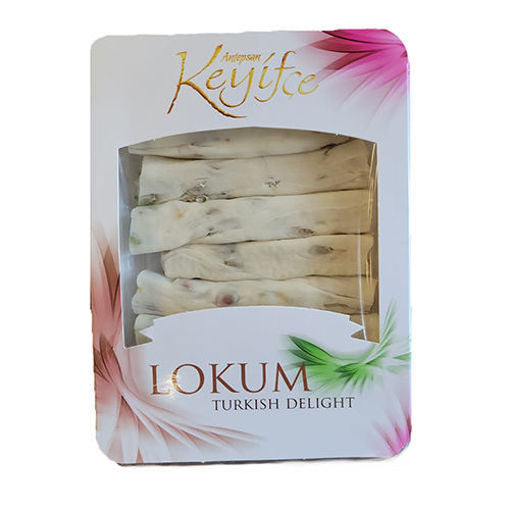 ANTEPSAN Hurrem  Keyifce Sutlu Fitil Lokum w/Pistachio 400g