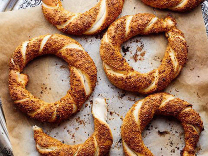 MODA Semi-Baked Frozen Turkish Bagel (Simit) 4pc