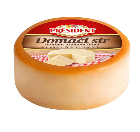 PRESIDENT  Smoked Cheese ( Domaci Dimljeni sir) 300g
